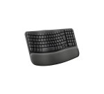 Logitech Wave Keys tastiera ergonomica Bluetooth