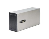 StarTech.com Caja de Expasión Thunderbolt 3 a PCI Express - Carcasa con 2 Ranuras PCIe para Portátiles - 8/4K por TB3/DP 1.4 - Adaptador TB3 a PCIe - No Compatible con Tarjetas Gráficas GPUs