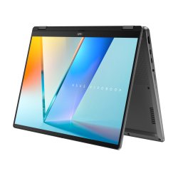 ASUS Vivobook 14 Flip TP3407SA-FLIP-DICSG221X Copilot+ PC Intel Core Ultra 7 258V Hybride (2-en-1) 35,6 cm (14") Écran tactile WUXGA 32 Go LPDDR5x-SDRAM 1 To SSD Wi-Fi 7 (802.11be) Windows 11 Pro Gris