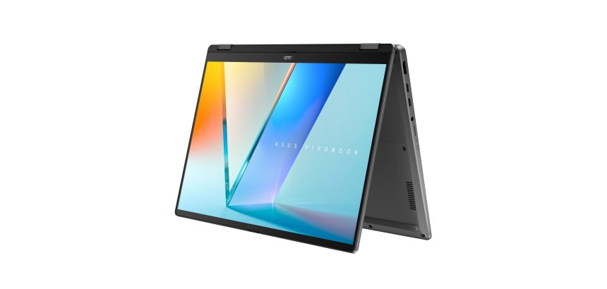 ASUS Vivobook 14 Flip TP3407SA-FLIP-DICSG221X Copilot+ PC Intel Core Ultra 7 258V Hybride (2-en-1) 35,6 cm (14") Écran tactile WUXGA 32 Go LPDDR5x-SDRAM 1 To SSD Wi-Fi 7 (802.11be) Windows 11 Pro Gris