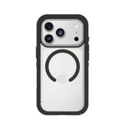 OtterBox Defender Pro XT Clear Series pour Apple iPhone 17 Pro, transparente/noir