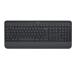 Logitech Signature K650 clavier Bureau Bluetooth QWERTY US International Graphite
