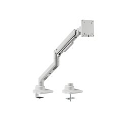 Equip Staffa di montaggio per monitor da scrivania per impieghi gravosi da 17“ a 49”, bianco
