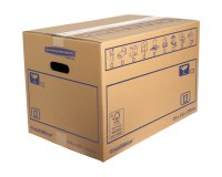 Fellowes 6207301 pacco Scatola da imballaggio Blu, Marrone 1 pz