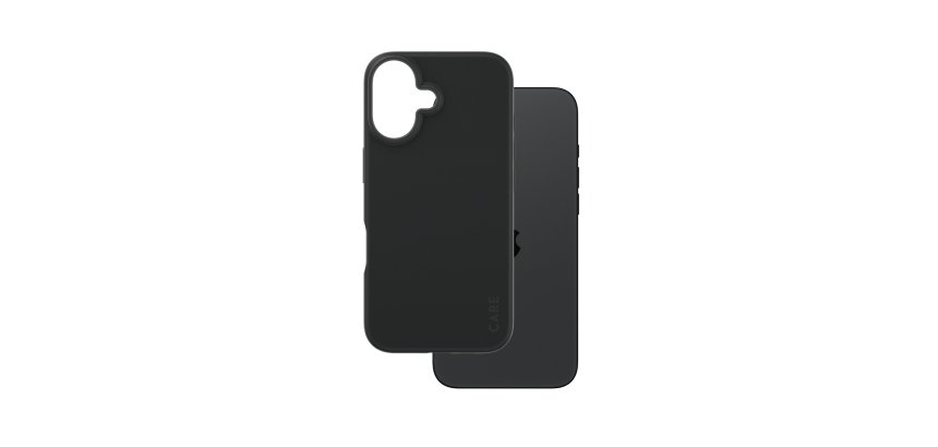 PanzerGlass CARE™ by ® Case Black iPhone 16 coque de protection pour téléphones portables Housse Noir