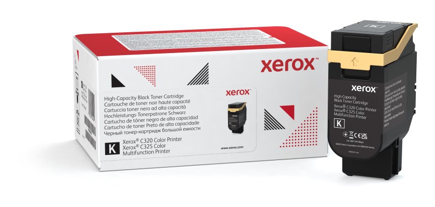 Xerox Cartouche de toner Noir de Grande capacité Imprimante couleur ® C320?/?multifonctions ® C325 (8000 pages) - 006R04831