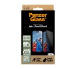 PanzerGlass ® Privacy Screen Protector iPhone 16 | 15 | Ultra-Wide Fit w. EasyAligner Protector de pantalla Apple 1 pieza(s)