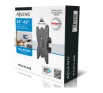 AISENS WT42TS-005 soporte para TV 106,7 cm (42") Negro