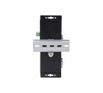 StarTech.com Adaptador Serie a Ethernet - Conversor RJ45 LAN IP a DB9 RS232 - Servidor de Dispositivos Serie de 2 Puertos - Carcasa de Metal - Dispositivos Serie Remotos - Pared o Carril DIN - TAA