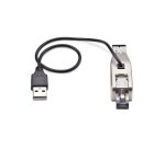 StarTech.com Dongle convertitore multimediale da fibra Gigabit a RJ45 Ethernet, monomodale ottico 10 km/multimodale 800 m, alimentato via USB, compatto, micro mini, TAA