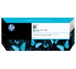 HP 81 cartouche d'encre teintée DesignJet cyan clair, 680 ml
