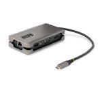 StarTech.com Adaptateur Multiport USB-C - 4K60Hz HDMI/VGA - Hub USB 3 Ports - 100W Power Delivery Pass-Through, GbE, Mini Station d'Accueil/Docking Station avec Chargeur - Adaptateur USB C vers HDMI, Câble de 30cm