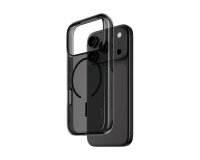 PanzerGlass CARE™ by ® Smokey Case w. Black MagSafe iPhone 2026 Pro | 17 Pro mobiele telefoon behuizingen Hoes Transparant