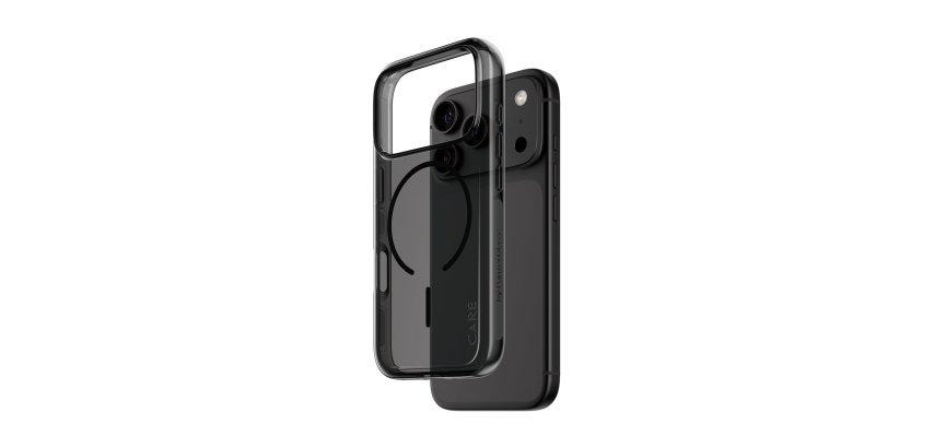 PanzerGlass CARE™ by ® Urban Explorer Case Smokey w. Black MagSafe iPhone 18 Pro | 17 Pro coque de protection pour téléphones portables Housse Noir