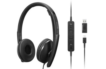 Lenovo 4XD1M45627 auricular y casco Auriculares Alámbrico Diadema USB Tipo C Negro
