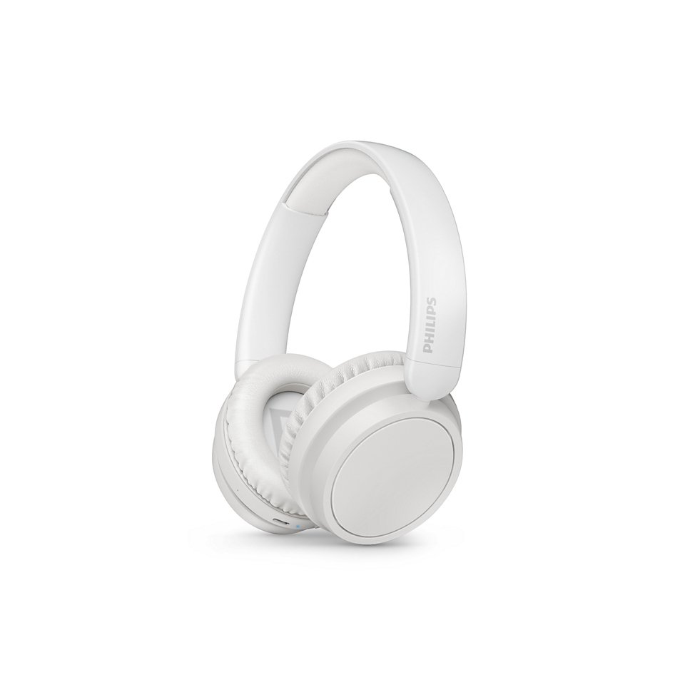 Philips 5000 series TAH5209WT/00 headphones/headset Wireless Head-band Calls/Music Bluetooth White