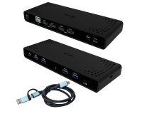 i-tec Universal Dual 4K Display Docking Station + Power Delivery 85W