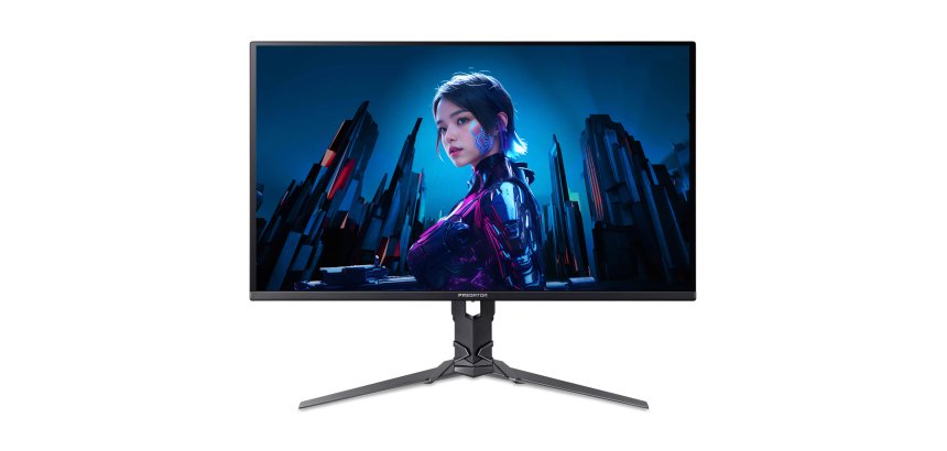 Acer Predator X27UW3bmiiprx computer monitor 67.3 cm (26.5") 2560 x 1440 pixels Quad HD QD-OLED Black