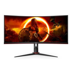 AOC G2 CU34G2XP pantalla para PC 86,4 cm (34") 3440 x 1440 Pixeles UltraWide Quad HD LED Negro