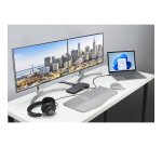 Kensington SD5760T Station d’accueil Thunderbolt 4 avec deux sorties vidéo 4K et alimentation 96 W