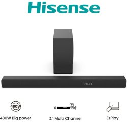 Hisense HS3100 Black 3.1 channels 480 W