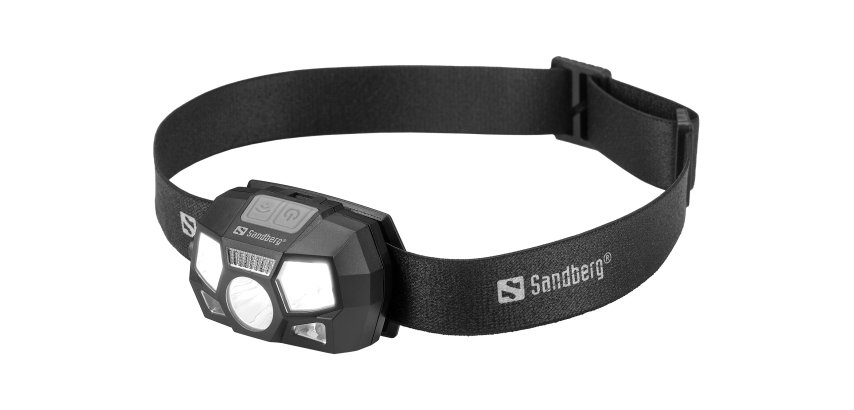 Sandberg Stirnlampe 5in1 Recharge Sensor