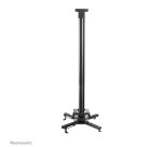 Neomounts CL25-550BL1 Support de plafond pour vidéoprojecteur - h74.5-114.5 cm - installation facile - orientable