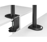 Equip Soporte de escritorio articulado para monitor cuádruple de 17"-32
