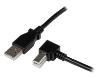StarTech.com 1m USB 2.0 A to Right Angle B Cable - M/M