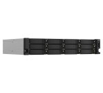 QNAP TS-1264U-RP NAS Rack (2 U) Intel® Celeron® 8 Go DDR4 0 To QNAP QTS Aluminium, Noir