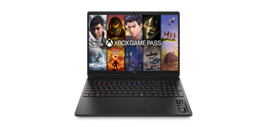 HP HyperX OMEN 15 inch Gaming Laptop PC 15-gb0009nf AMD Ryzen™ 7 260 38,9 cm (15.3") 2K 16 Go DDR5-SDRAM NVIDIA GeForce RTX 5060 Wi-Fi 6 (802.11ax) Windows 11 Home AI PC Noir