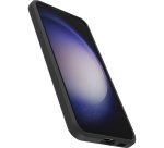 OtterBox React Série Coque pour Galaxy S23+ , Antichoc, anti-chute, ultra-mince, protection fine, testé selon les normes militaires, Antimicrobien, Black Crystal, livré sans emballage