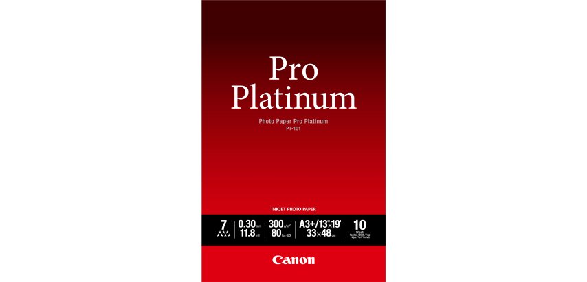 Canon Carta fotografica PT-101 Pro Platinum A3 Plus - 10 fogli