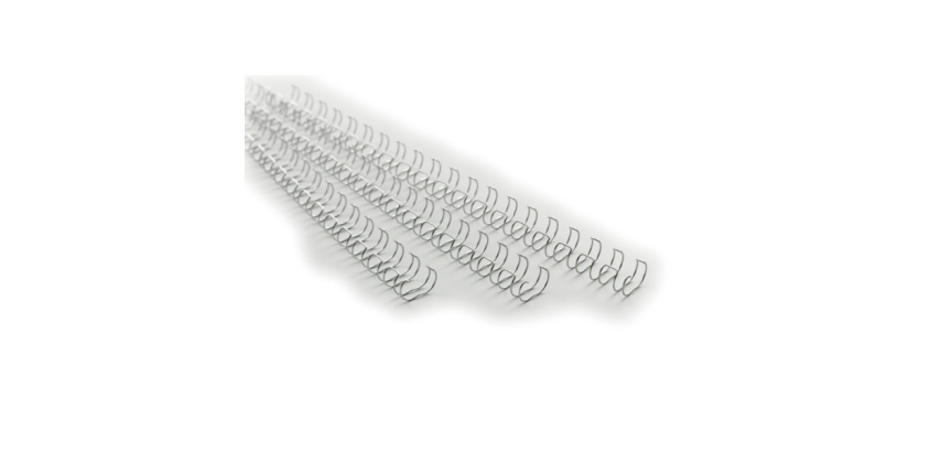 GBC Spirali metalliche 21anelli 10mm 100pz