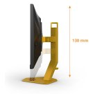 Ecran PC Aoc gaming CS24A 24,1" 610 Hz Full HD Noir et Orange