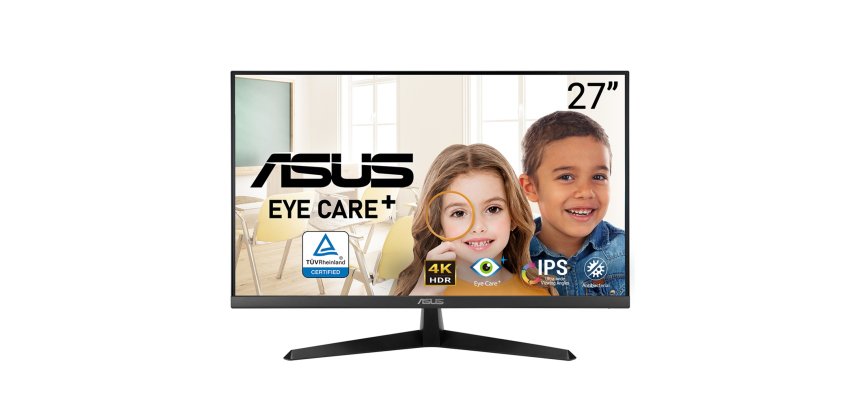 ASUS VY27UQ écran plat de PC 68,6 cm (27") 3840 x 2160 pixels 4K Ultra HD LCD Noir