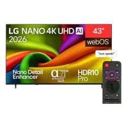 LG NANO 4K UHD AI 43NU850B6LA 109,2 cm (43") 4K Ultra HD Smart TV Wifi Negro