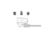 Kensington Kit de points d’ancrage de sécurité ClickSafe