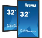 iiyama TF3239AS-B1AG écran plat de PC 80 cm (31.5") 1920 x 1080 pixels Full HD LED Écran tactile Noir