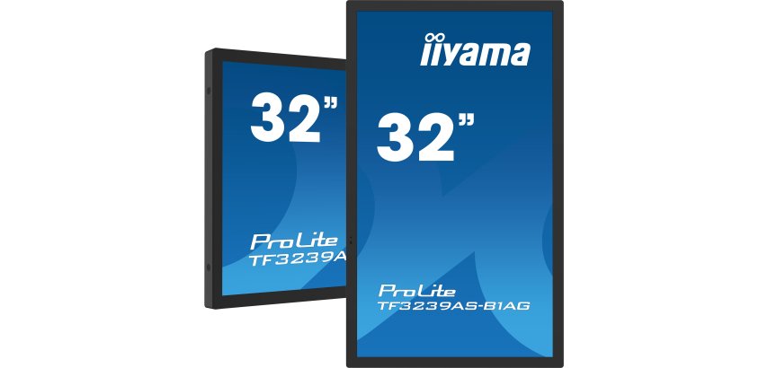 iiyama TF3239AS-B1AG PC flat screen 80 cm (31.5") 1920 x 1080 pixels Full HD LED Touchscreen Black