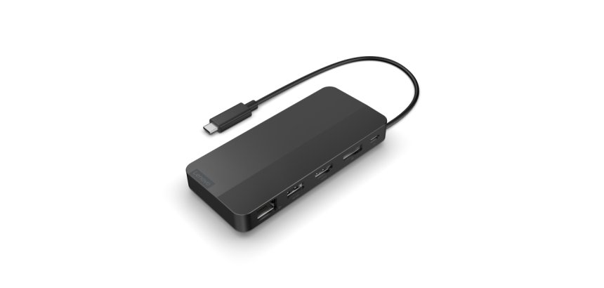 Lenovo 40B90000WW station d'accueil Avec fil USB 3.2 Gen 1 (3.1 Gen 1) Type-C Noir