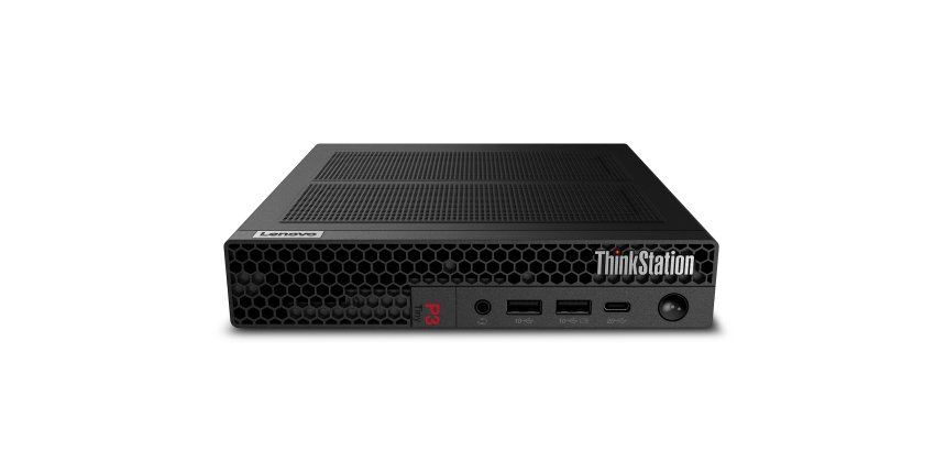 Lenovo ThinkStation P3 Tiny Gen 2 Intel Core Ultra 7 265T 32 Go DDR5-SDRAM 512 Go SSD NVIDIA RTX A400 Windows 11 Pro Mini PC Station de travail Noir