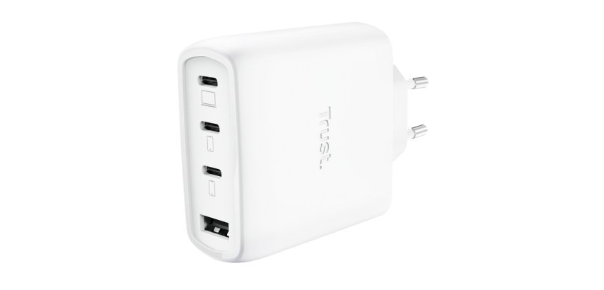 Trust Maxo 65W Universel Blanc Secteur Charge rapide Intérieure
