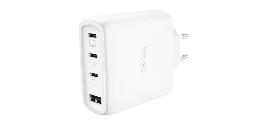 Trust Maxo 65W Universal White AC Fast charging Indoor