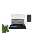 Cable de 2m Thunderbolt 3 Blanco - Cable Compatible con USB-C y DisplayPort - USB Tipo C