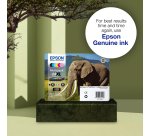 Epson Elephant 24XL Claria Photo HD Single Cyan Ink