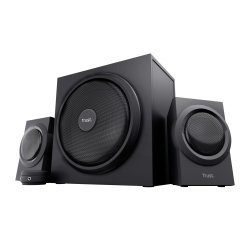 Trust Yuri speaker set 60 W Universal Black 2.1 channels 1-way 15 W
