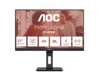 AOC E3 U27E3UF écran plat de PC 68,6 cm (27") 3840 x 2160 pixels 4K Ultra HD LED Noir