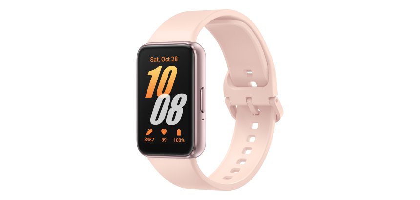 Samsung Galaxy Fit3 4,06 cm (1.6") AMOLED 40 mm Digital 256 x 402 Pixeles Pantalla táctil Oro rosado