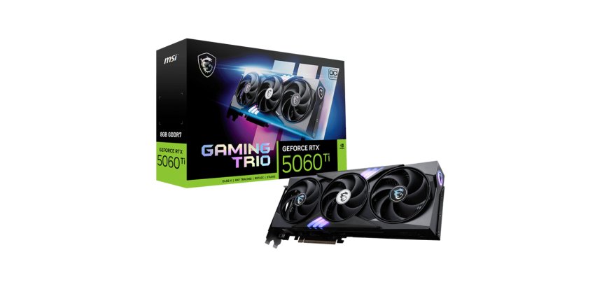 MSI GeForce RTX 5060 Ti 8G GAMING TRIO OC NVIDIA 8 GB GDDR7